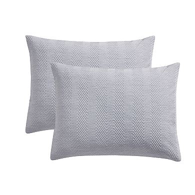 VCNY Home 3-pc. Herringbone Microfiber Comforter Set