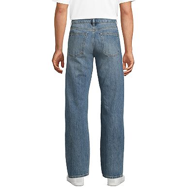 Men's Lands' End Rigid Comfort Waist Classic Fit Jeans