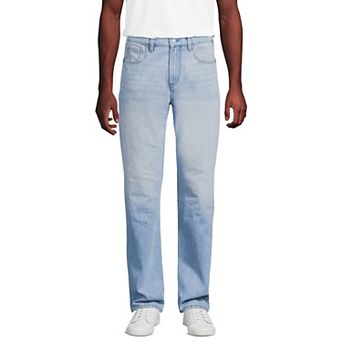 Men's Lands' End Rigid Comfort Waist Classic Fit Jeans