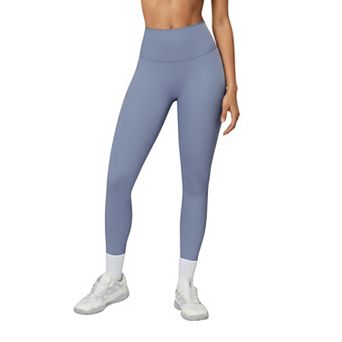 Women's High Waist Full Length Leggings with Smooth Seam Detailing and Stretch Fit Fabric