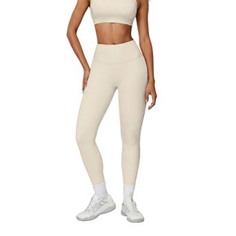 Women's High Waist Full Length Leggings with Smooth Seam Detailing and Stretch Fit Fabric