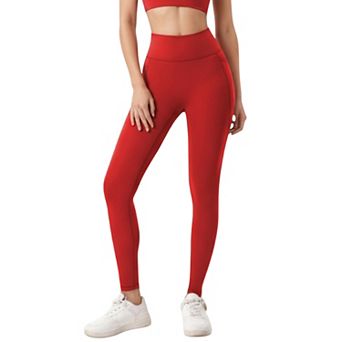 Women's High Waist Full Length Leggings with Smooth Stretch Fabric and Contoured Fit