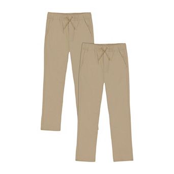 Boys 6-20 Approved Schoolwear Pull-On Pants 2-Pack