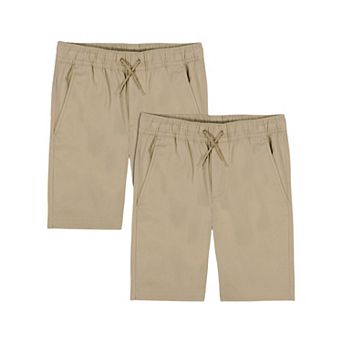 Boys 6-20 Approved Schoolwear Pull-On Shorts 2-Pack