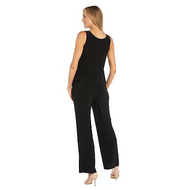 Women's R&M Richards 3-pc. Southache Embroidered Pantsuit