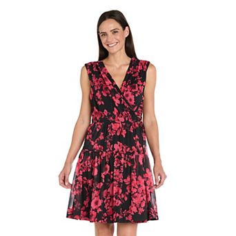 Women's R&M Richards Printed Short Dress