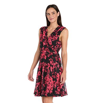 Women's R&M Richards Printed Short Dress