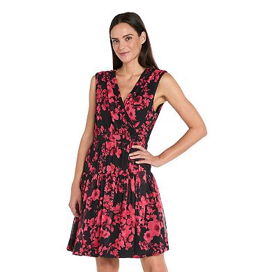 Women's R&M Richards Printed Short Dress