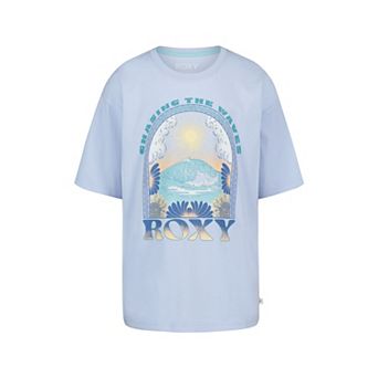 Girls 7-16 Roxy Chasing Waves Oversized Graphic Tee