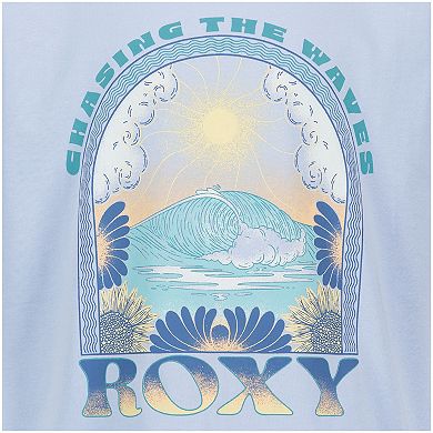 Girls 7-16 Roxy Chasing Waves Oversized Graphic Tee