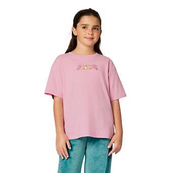 Girls 7-16 Roxy Chasing Waves Oversized Graphic Tee