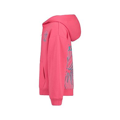 Girls 7-16 Roxy Hibiscus Stitch Zip Hoodie