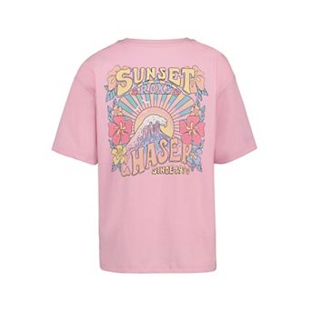 Girls 7-16 Roxy Sunset Chaser Oversized Graphic Tee