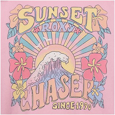 Girls 7-16 Roxy Sunset Chaser Oversized Graphic Tee