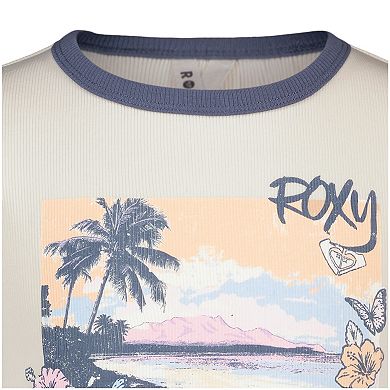 Girls 7-16 Roxy Collage Graphic Baby Tee