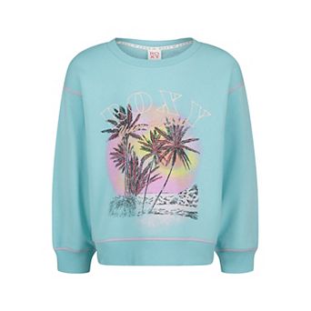 Girls 7-16 Roxy Have a Swell Day Graphic Crew Sweatshirt