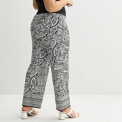 Plus Size Apt. 9® Pull-On Pants