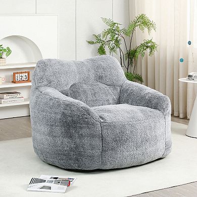 Bean Bag Sofa Chair with Armrests Lazy Sofa Comfy Chairs