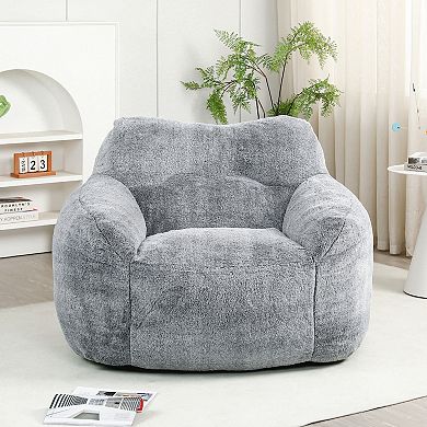 Bean Bag Sofa Chair with Armrests Lazy Sofa Comfy Chairs
