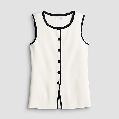 Women's Nine West Crewneck Sweater Vest
