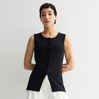Women's Nine West Crewneck Sweater Vest
