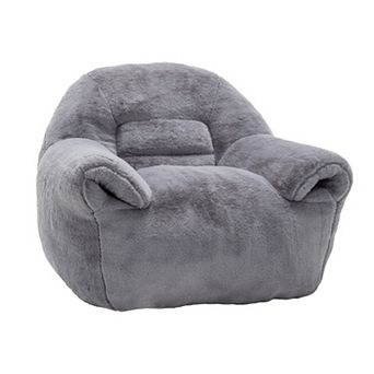 Comfy Bean Bag Sofa Chair with Back Support for Adults and Kids