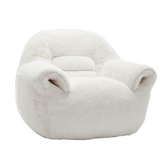 Comfy Bean Bag Sofa Chair with Back Support for Adults and Kids