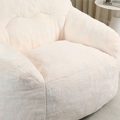 Bean Bag Sofa Chair with Armrests Lazy Sofa Comfy Chairs