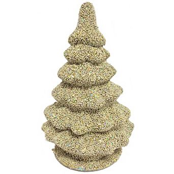 Pinnacle Peak Trading Ino Schaller Medium Champagne Tree German Paper Mache Candy Container
