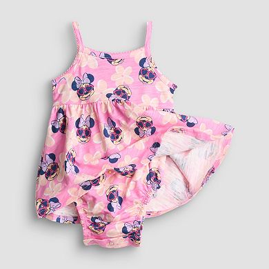 Baby Girl Jumping Beans® Minnie Mouse Bodysuit Dress