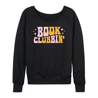 Women's Book Clubbin' French Terry Long Sleeve Tee