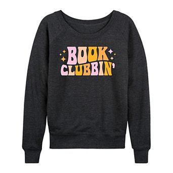 Women's Book Clubbin' French Terry Long Sleeve Tee