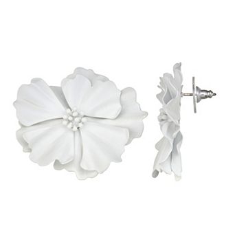 Simply Vera Vera Wang Oversize Flower Post Stud Earrings