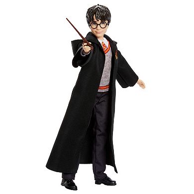 Harry Potter Gryffindor Uniform Fashion Doll with Wand Accessory