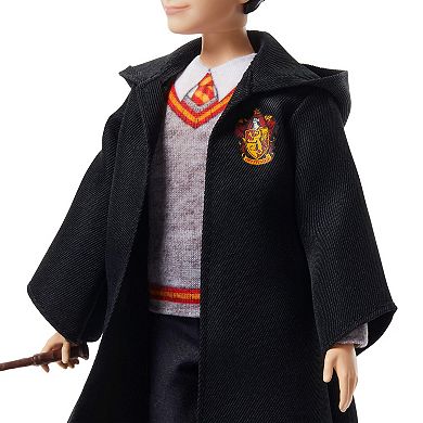 Harry Potter Gryffindor Uniform Fashion Doll with Wand Accessory