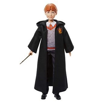 Ron Weasley Gryffindor Uniform Fashion Doll with Wand Accessory