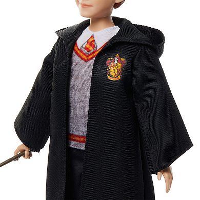 Ron Weasley Gryffindor Uniform Fashion Doll with Wand Accessory