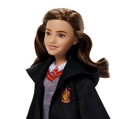 Hermione Granger Gryffindor Uniform Fashion Doll with Wand Accessory