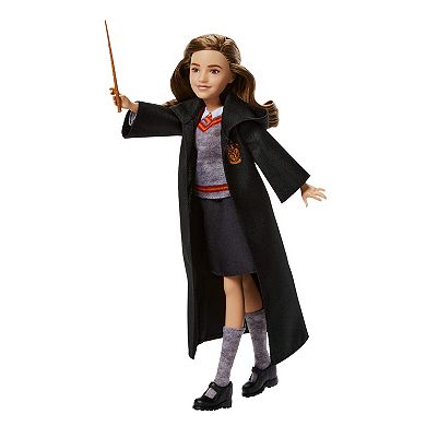 Hermione Granger Gryffindor Uniform Fashion Doll with Wand Accessory