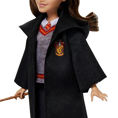 Hermione Granger Gryffindor Uniform Fashion Doll with Wand Accessory