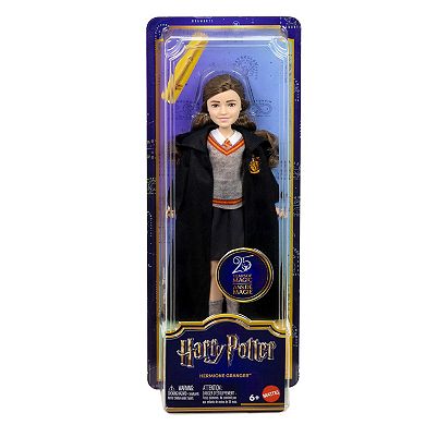 Hermione Granger Gryffindor Uniform Fashion Doll with Wand Accessory