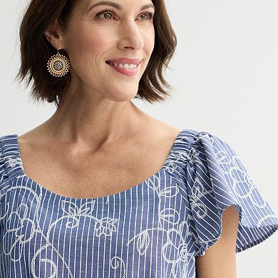 Women's Robbie Bee Off-Shoulder A-Line Dress