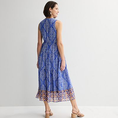robbie bee dress Robbie Bee Women's Sleeveless Gingham A-Line Dress
