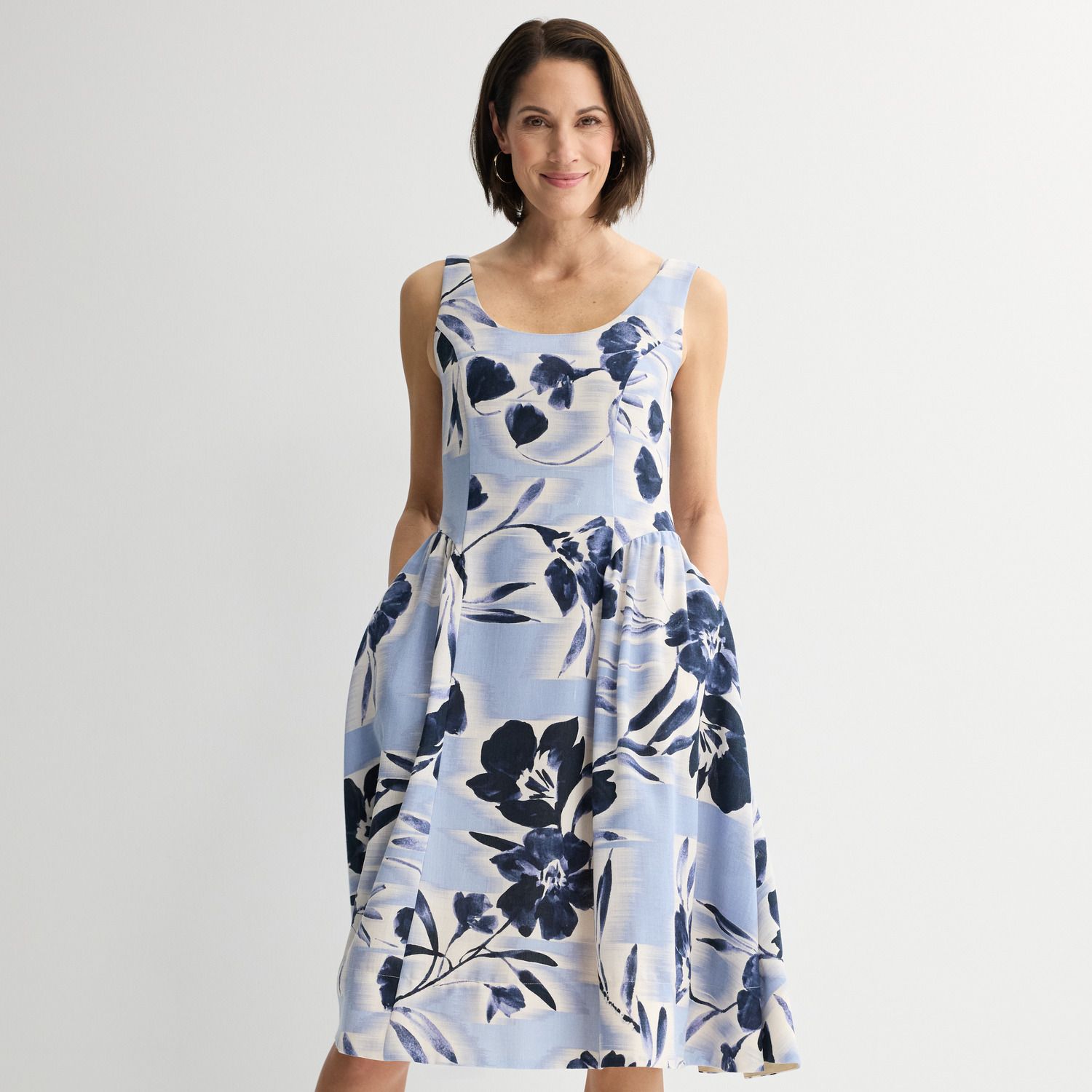Женские платья Robbie Bee Sleeveless Midi Party Dress
