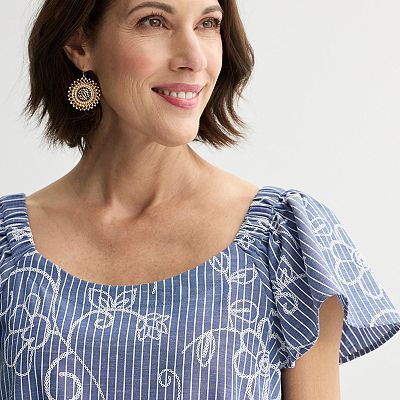 a line petite dress Adrianna Papell Sleeveless Crewneck Short - Burgundy/Pink Womens Karen Kane A Ann Taylor The Petite Boatneck