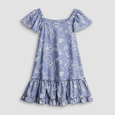 Petite Robbie Bee Off-Shoulder A-Line Dress