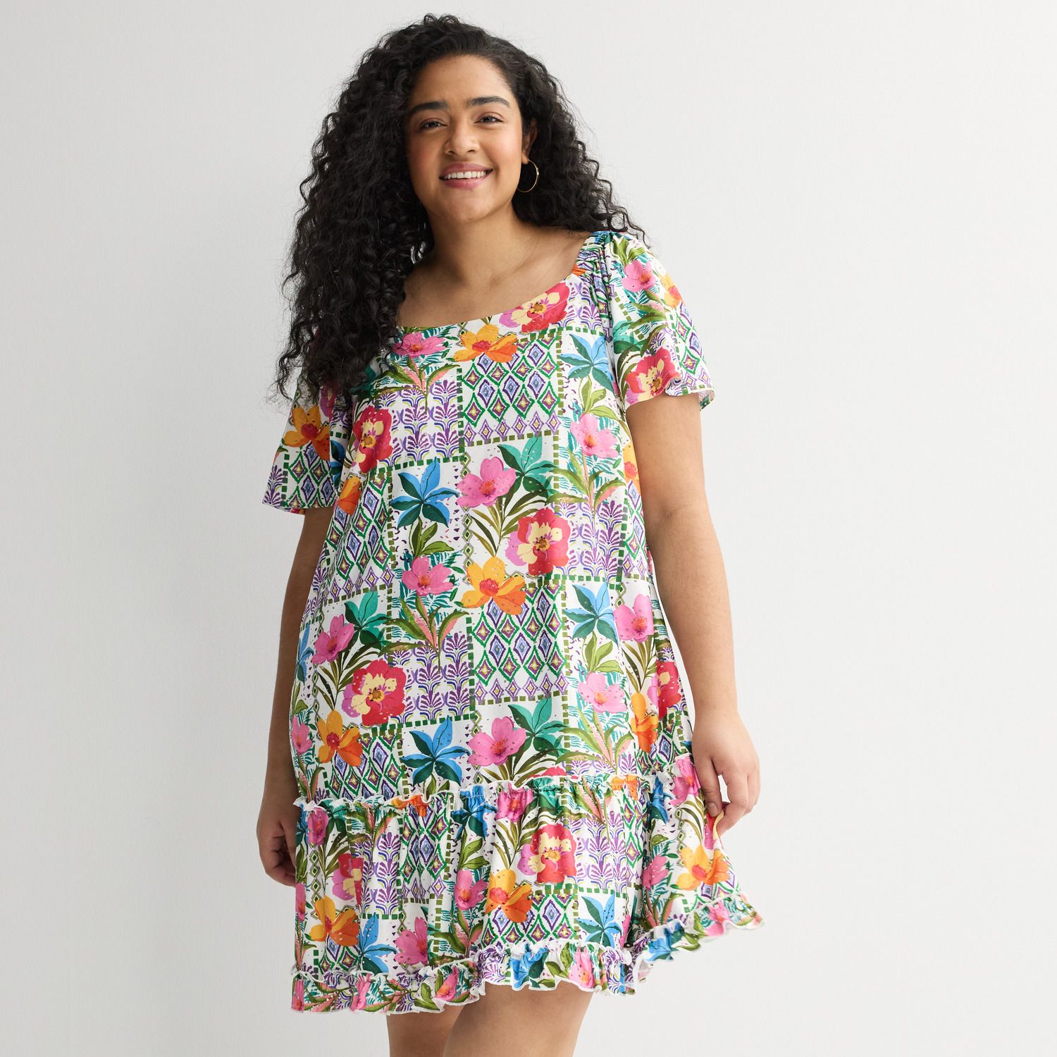 Женские платья Robbie Bee Plus Size Robbie Bee Off-Shoulder Tiered Dress