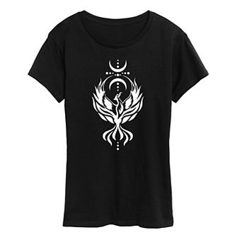 Women's Celestial Phoenix Graphic Tee