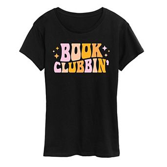 Women's Book Clubbin' Graphic Tee