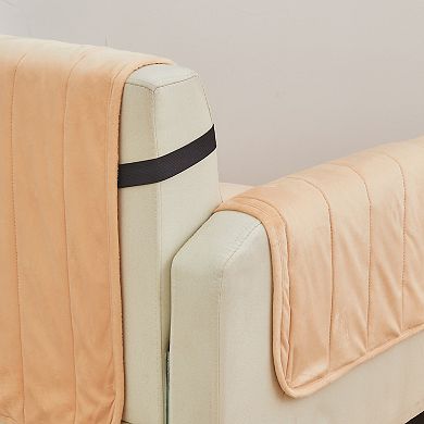 Ultra-Soft Velvet Stitched Furniture Cover